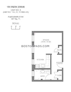Fenway/kenmore Beautiful Spacious Studio BOSTON Boston - $2,300 50% Fee