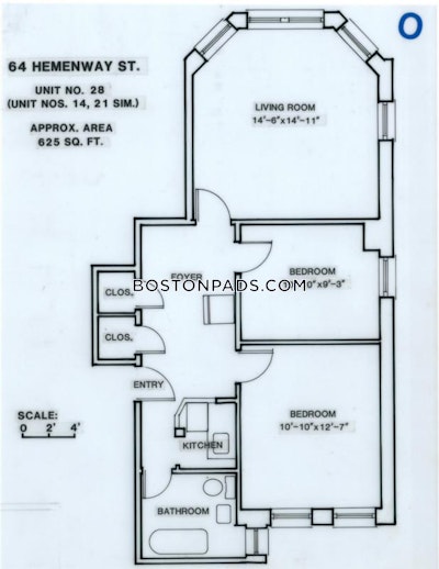 Northeastern/symphony Apartment for rent 2 Bedrooms 1 Bath Boston - $5,150 No Fee